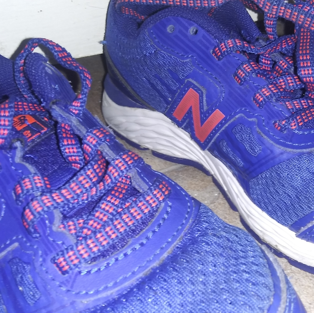 Blue pink New balance kids 12c